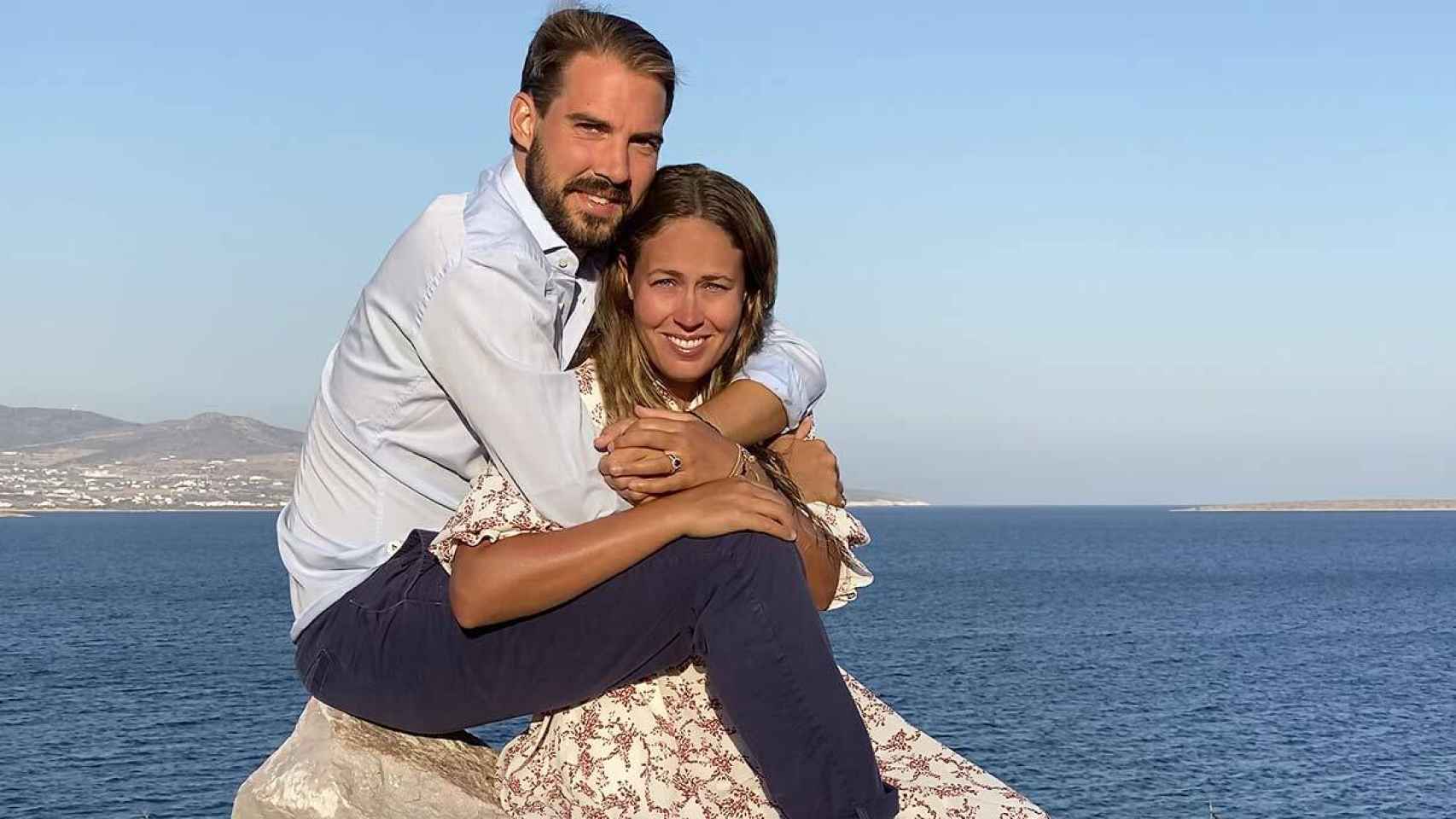 Felipe de Grecia y  Nina Flohr anuncian su matrimonio.