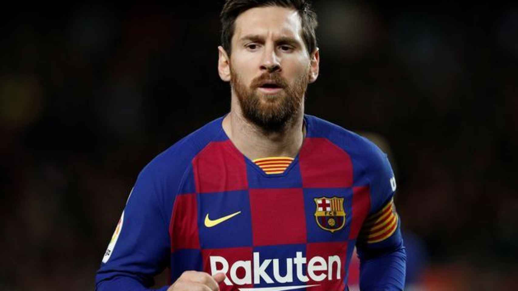 Leo Messi, en un partido del Barcelona durante la temporada 2019/2020