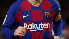 Leo Messi, en un partido del Barcelona durante la temporada 2019/2020
