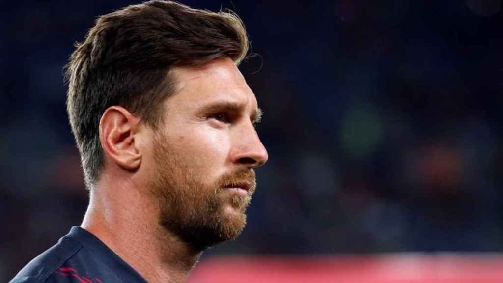 Leo Messi, durante un partido del Barcelona