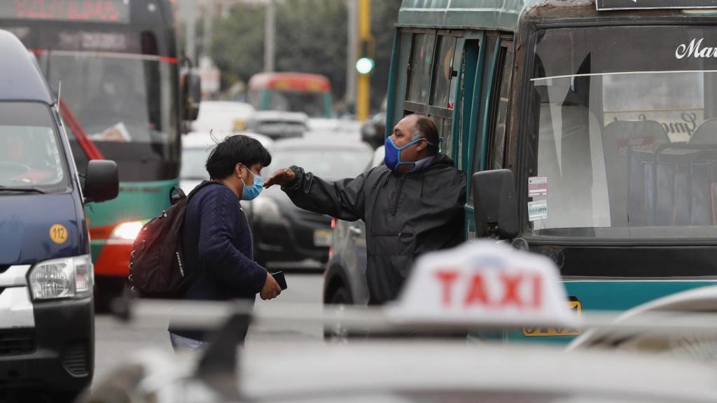 Tráfico en Lima.