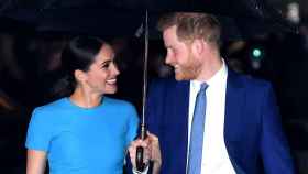 El príncipe Harry y Meghan Markle en Londres.