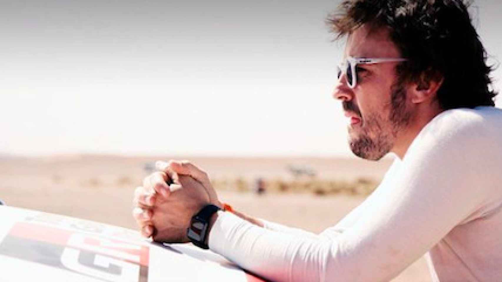 Fernando Alonso, en la promo de su documental