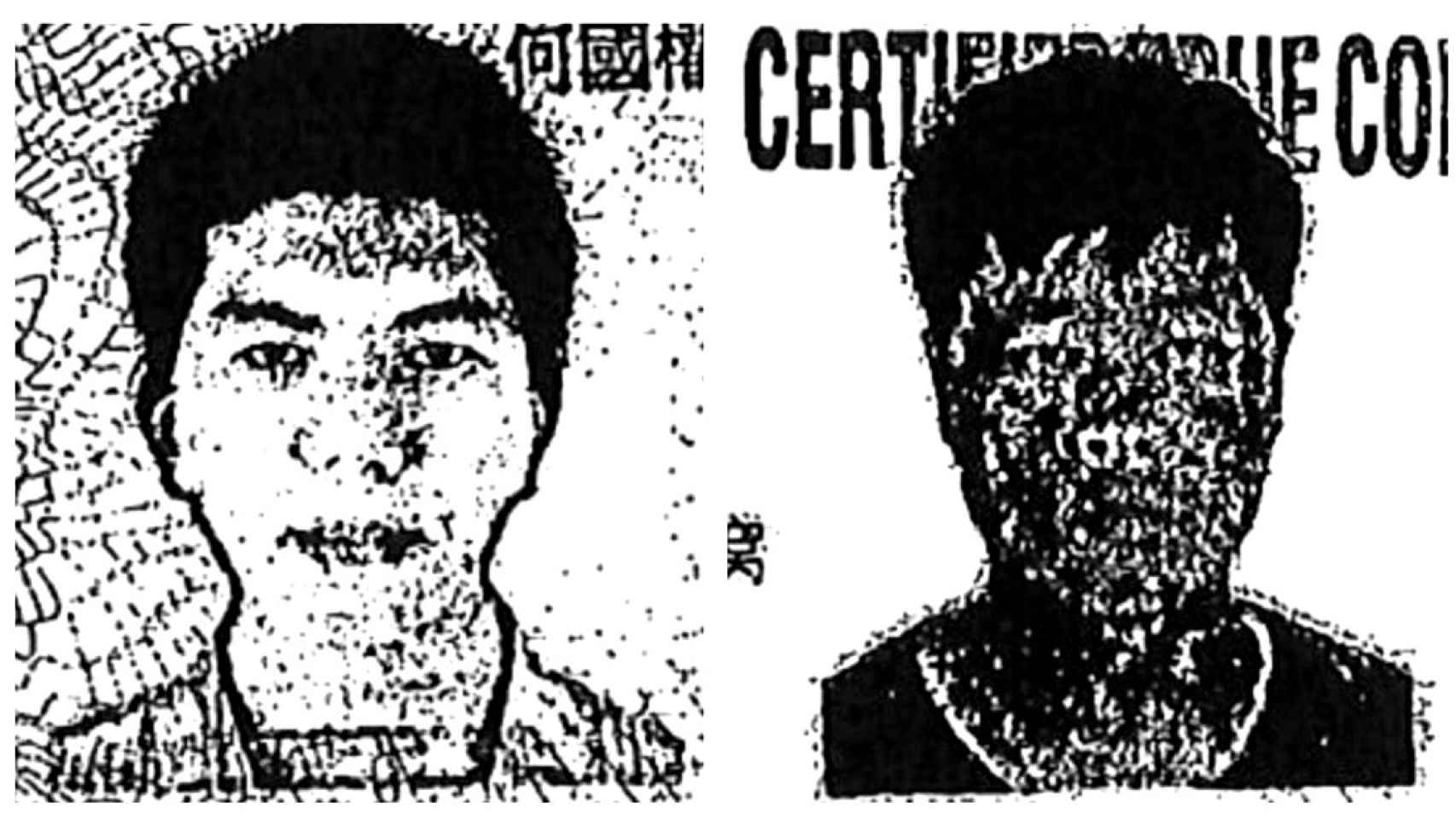 Li Yuanxin y Zuo Jialing, los testaferros chinos condenados. EE