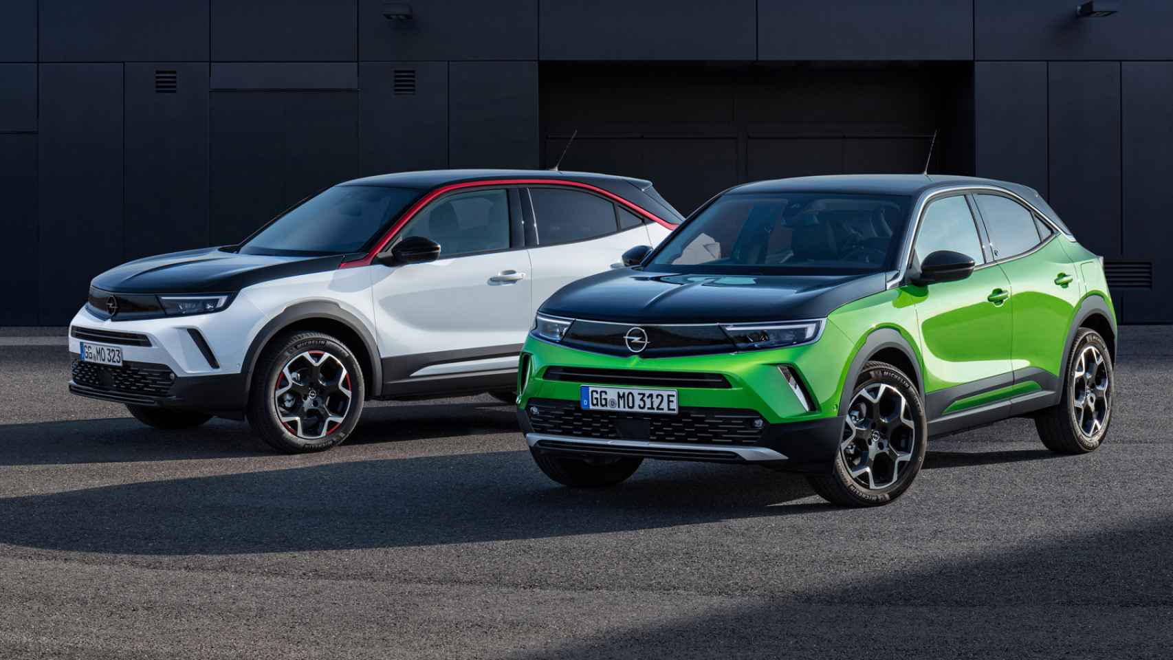 El nuevo Opel Mokka está disponible en dos colores de la carrocería.