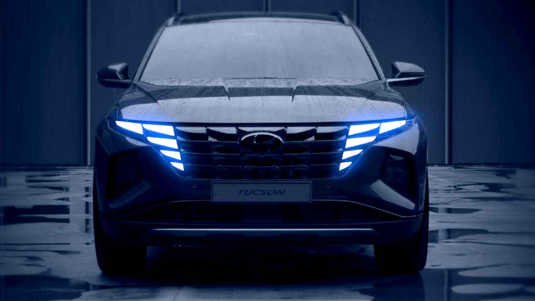 Anticipo del que será el nuevo Hyundai Tucson de 2021.