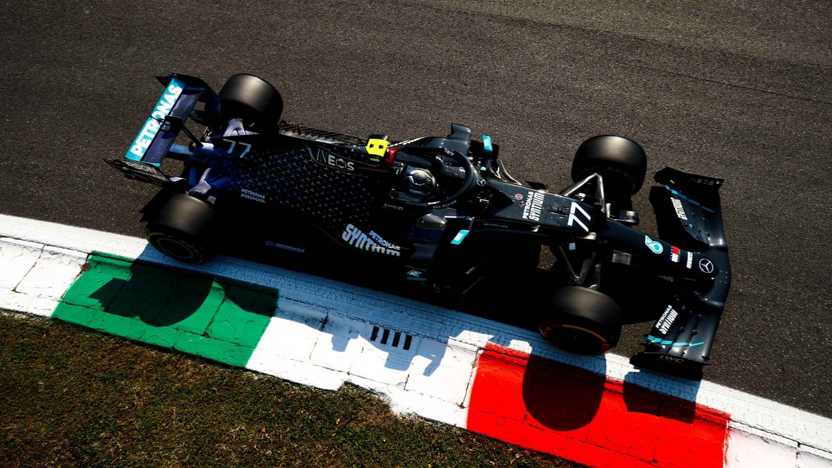Bottas en el Gran Premio de Italia