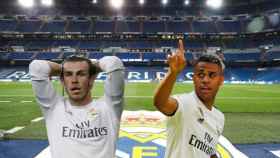 Bale y Mariano en el Santiago Bernabéu