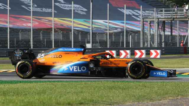 Carlos Sainz Jr., en el Gran Premio de Italia de Fórmula 1