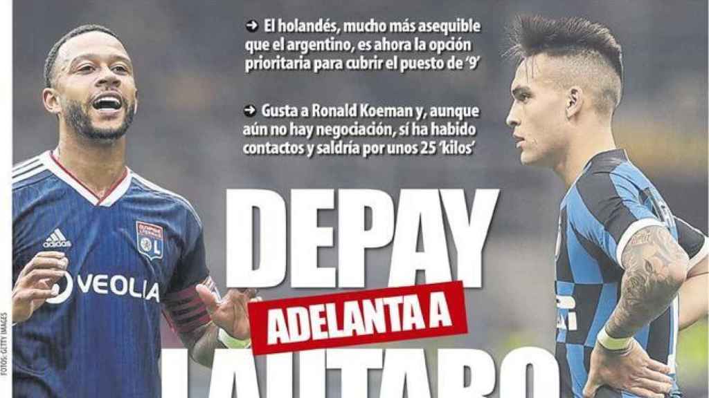 La portada del diario Mundo Deportivo (06/09/2020)