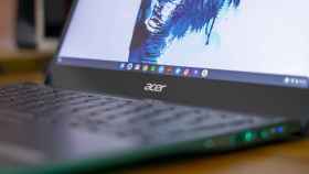 Logo de Acer en un Chromebook.