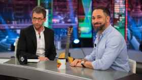 Pablo Motos y Santiago Abascal en 'El Hormiguero' (Antena 3)