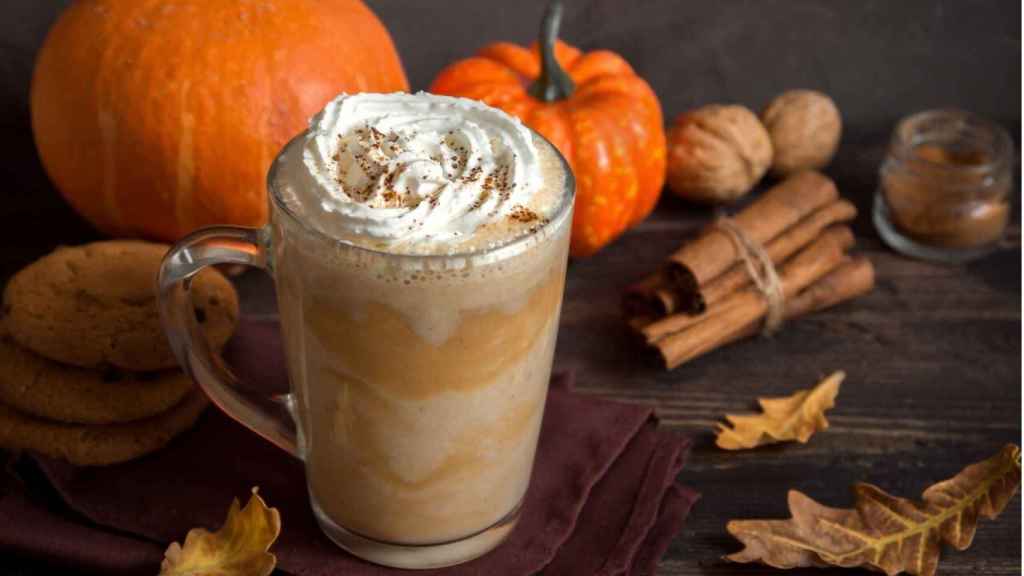 Café de calabaza o Pumpkin Spice Latte como el de Starbucks