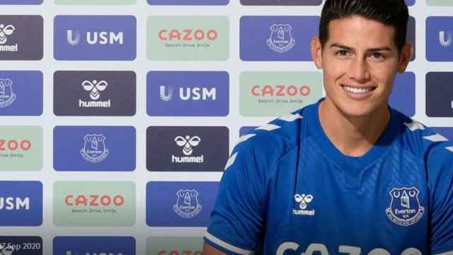 El Everton hace oficial el fichaje de James Rodríguez