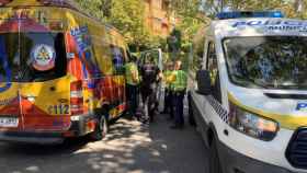 Fallece un hombre de 49 años tras ser atropellado por un autobús interurbano en Aravaca. Foto: Emergencias Madrid