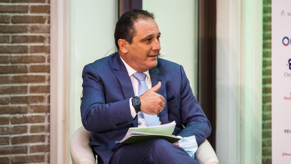 Juan Pedro Rízquez, vicepresidente del Consejo General de Colegios Oficiales de Farmacéuticos