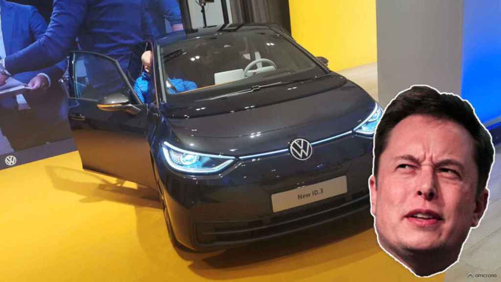 Elon Musk pudo probar el Volkswagen ID.3