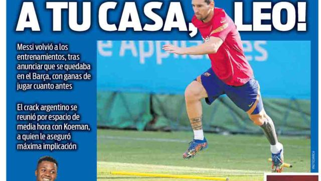 Portada Sport 08-09-2020