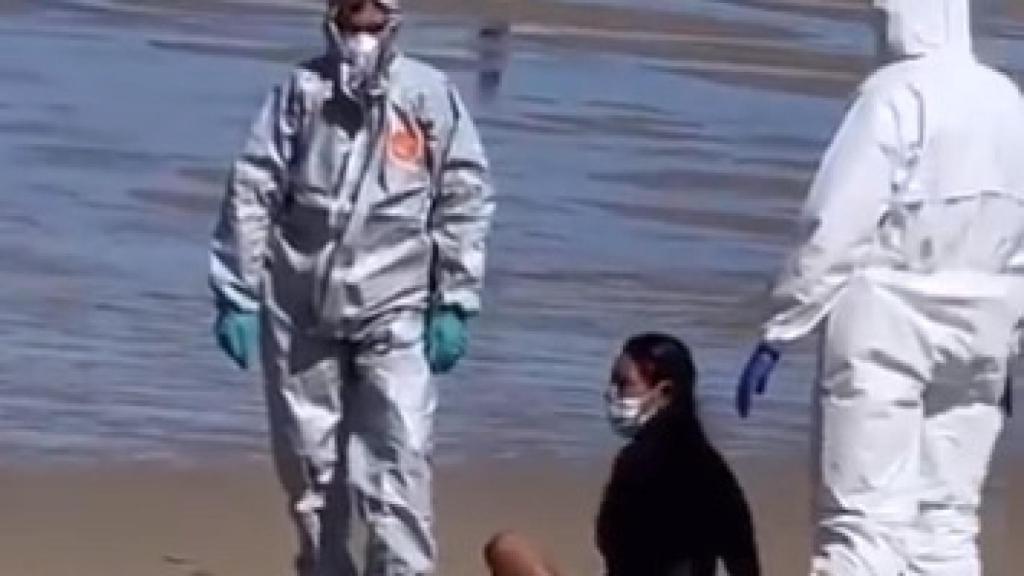 Surfista detenida