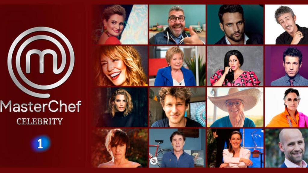 Lista de concursantes de la nueva edición de 'MasterChef Celebrity'.