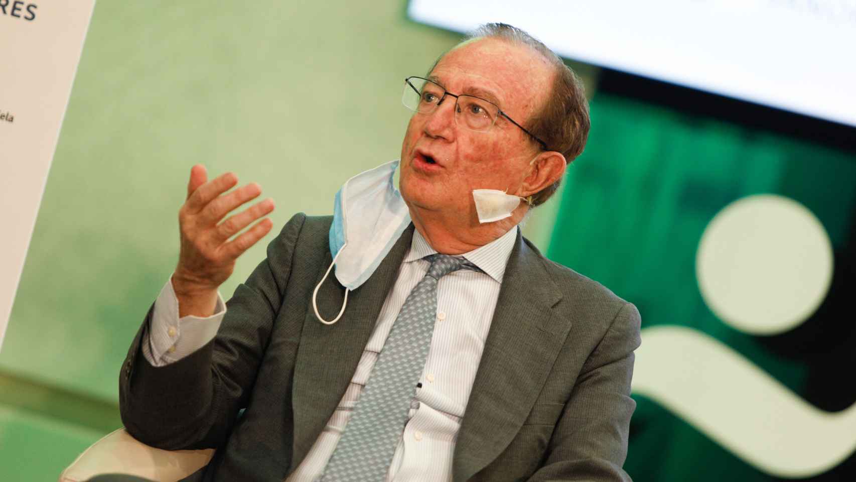 José María Fernández-Sousa Faro, presidente de PharmaMar, en su intervención en el I Simposio Observatorio de la Sanidad.