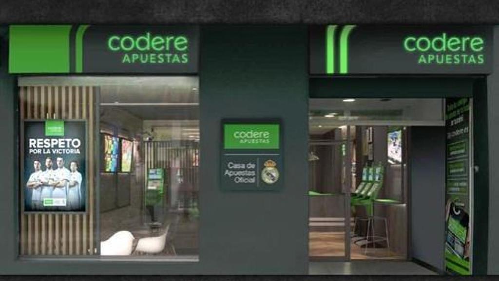 Un local de Codere, en una imagen de archivo.