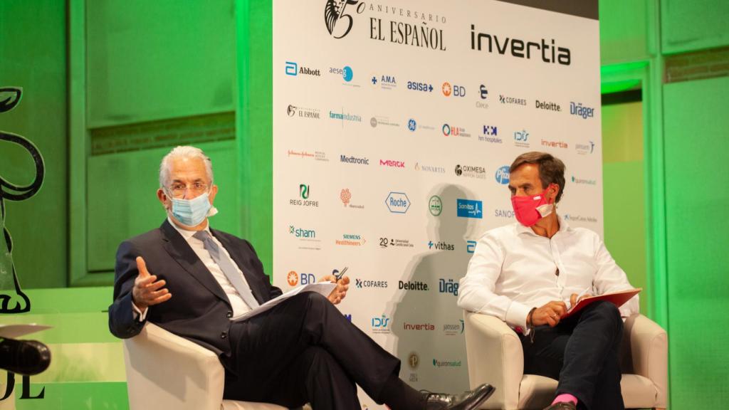 Javier Murillo, director general de SegurCaixa Adeslas, y Pedro Díaz Yuste, CEO de Savia.