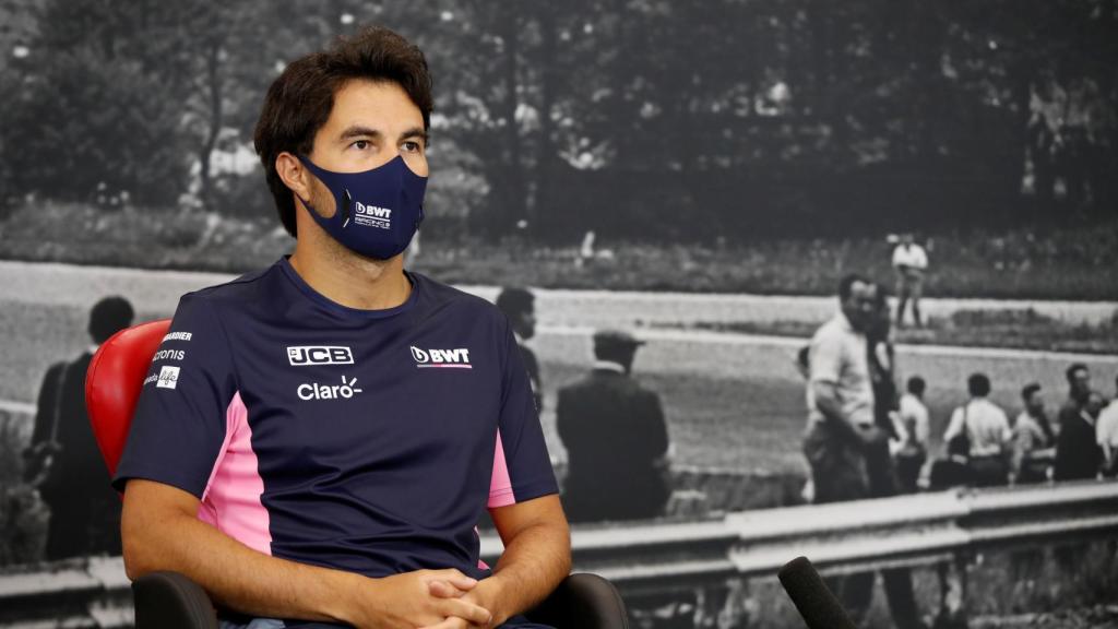 Sergio 'Checo' Pérez durante un gran premio de Fórmula 1 de esta temporada