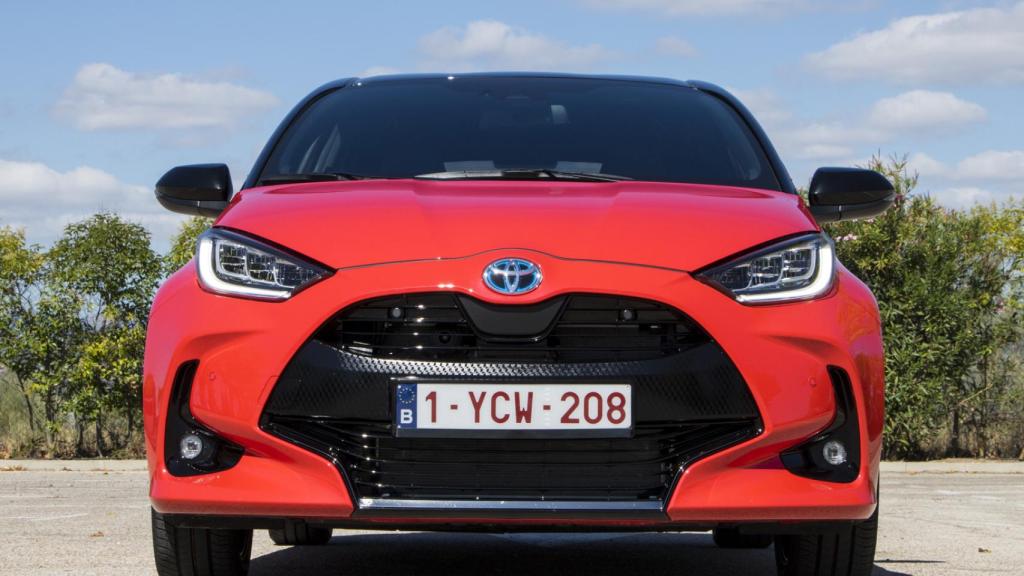 Frontal del nuevo Toyota Yaris.