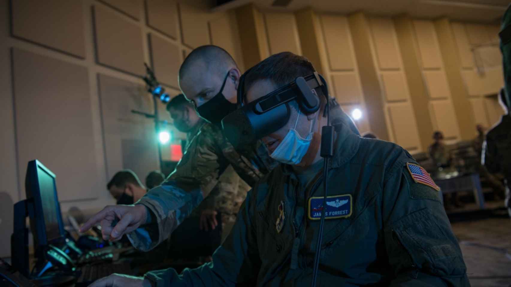 Soldados de los EEUU usan realidad virtual en unos ejercicios militares