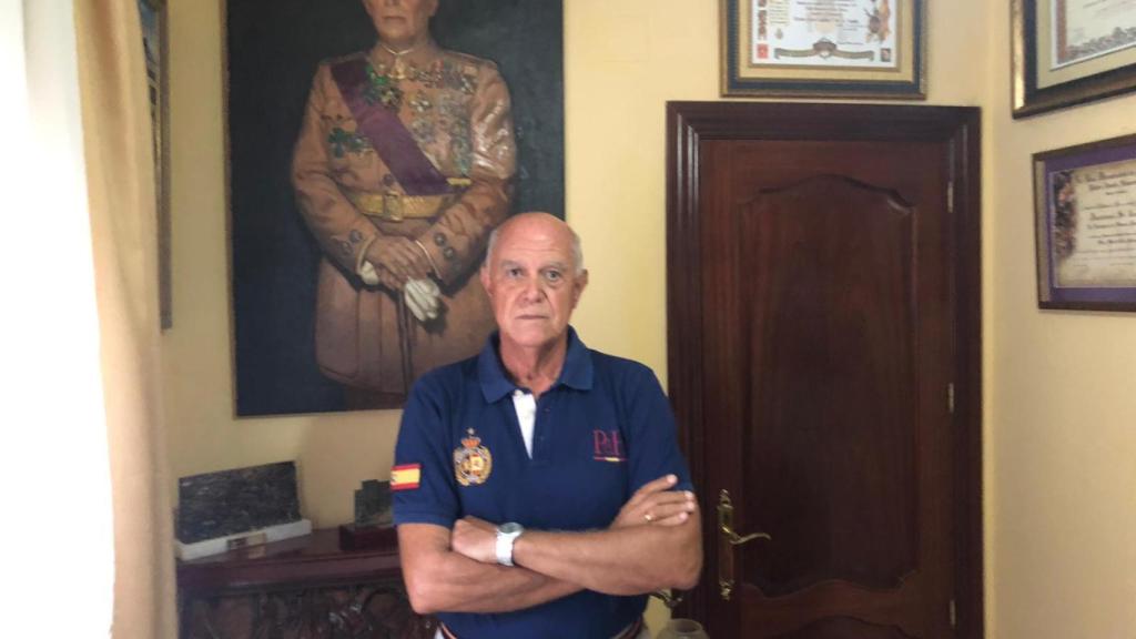 Enrique, candidato a presidir Vox Málaga.
