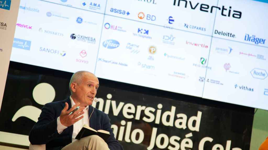 Fernando Gómez Peralta, durante su intervención.