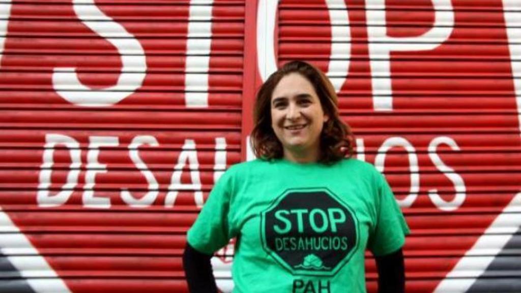Ada Colau formó parte de Stop Desahucios.