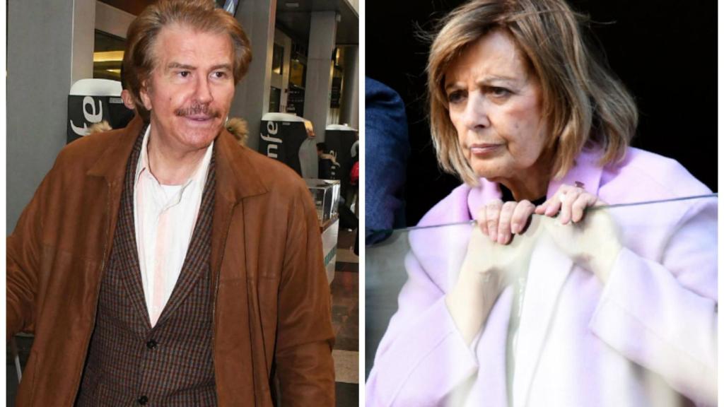 Edmundo Bigote Arrocet y María Teresa Campos en montaje de JALEOS.