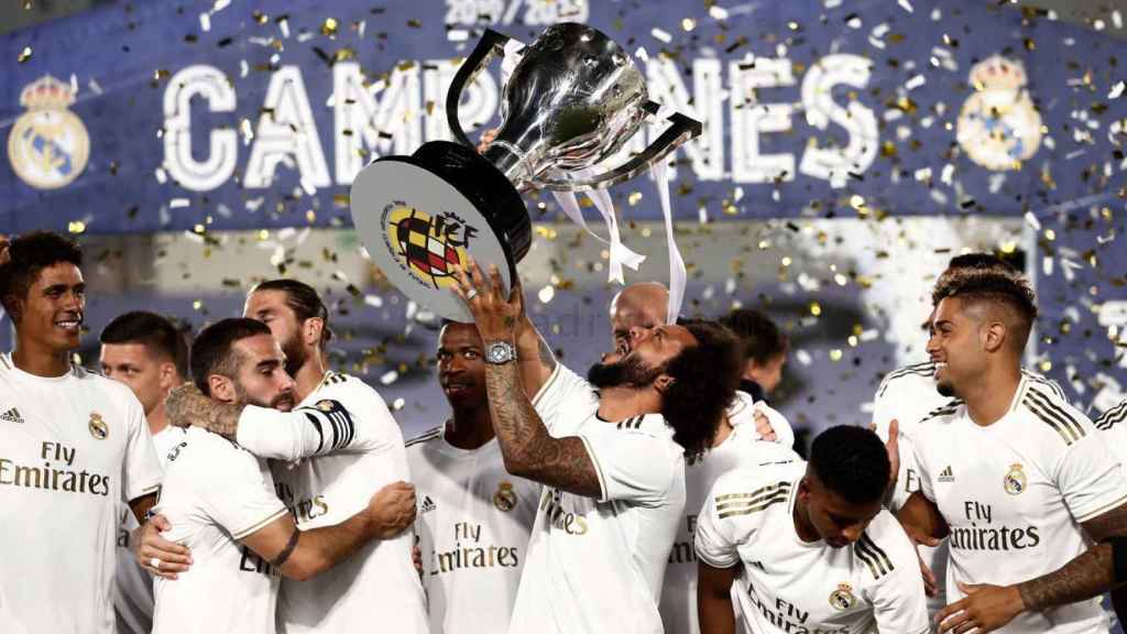 Marcelo levanta el título de La Liga 2019/2020