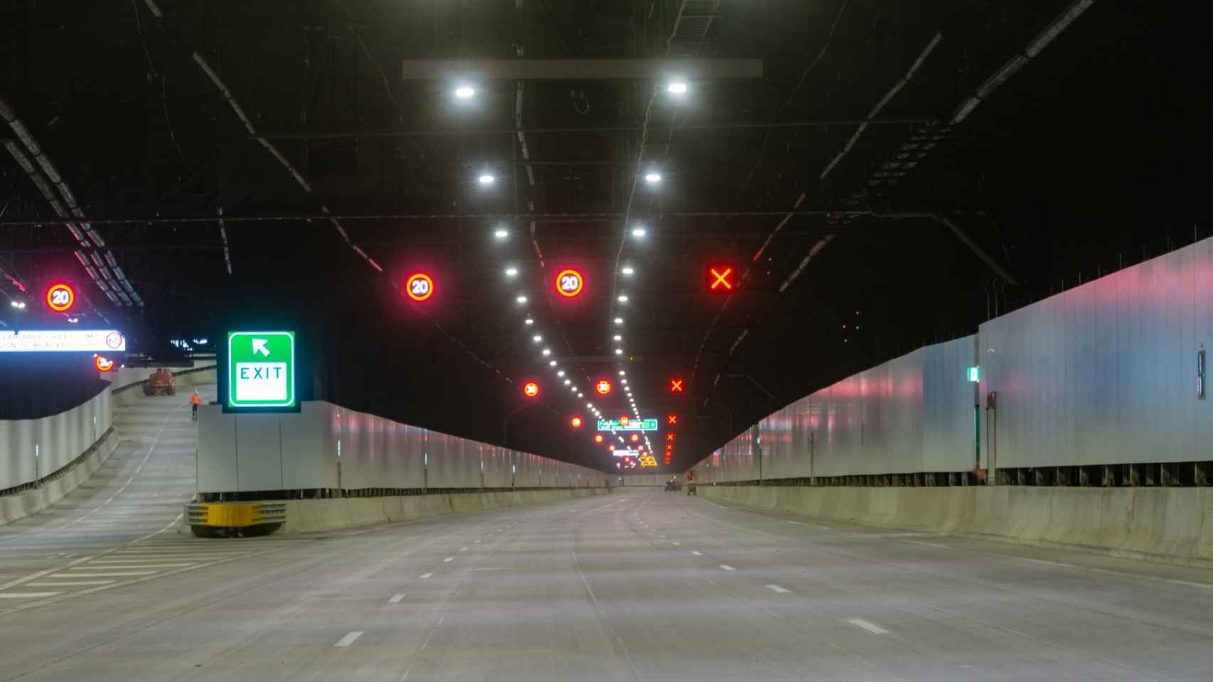 Túnel M4 East, en una imagen de archivo.