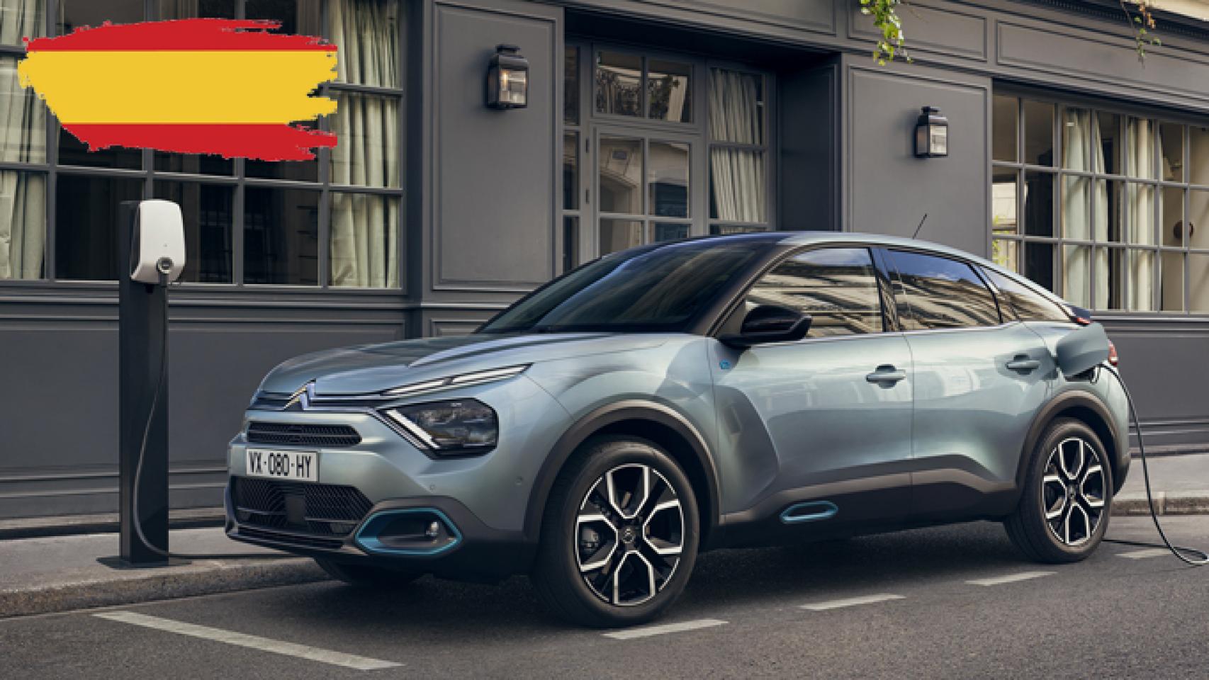 El nuevo Citroën ë-C4 es un coche eléctrico que se fabrica en España.
