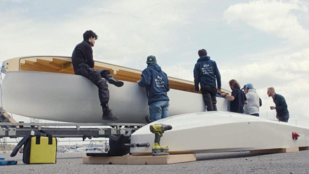 Modelo del nuevo barco velero de carga