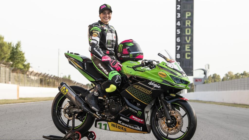 La motorista Ana Carrasco.