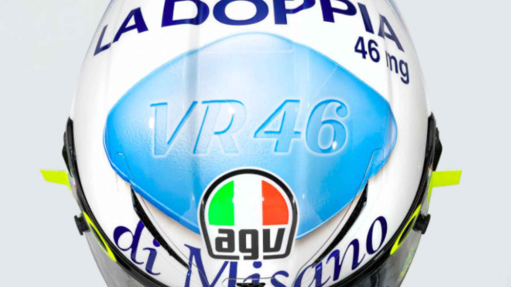 El 'casco Viagra' de Valentino Rossi