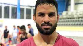 El campeón de lucha libre Navid Afkarí