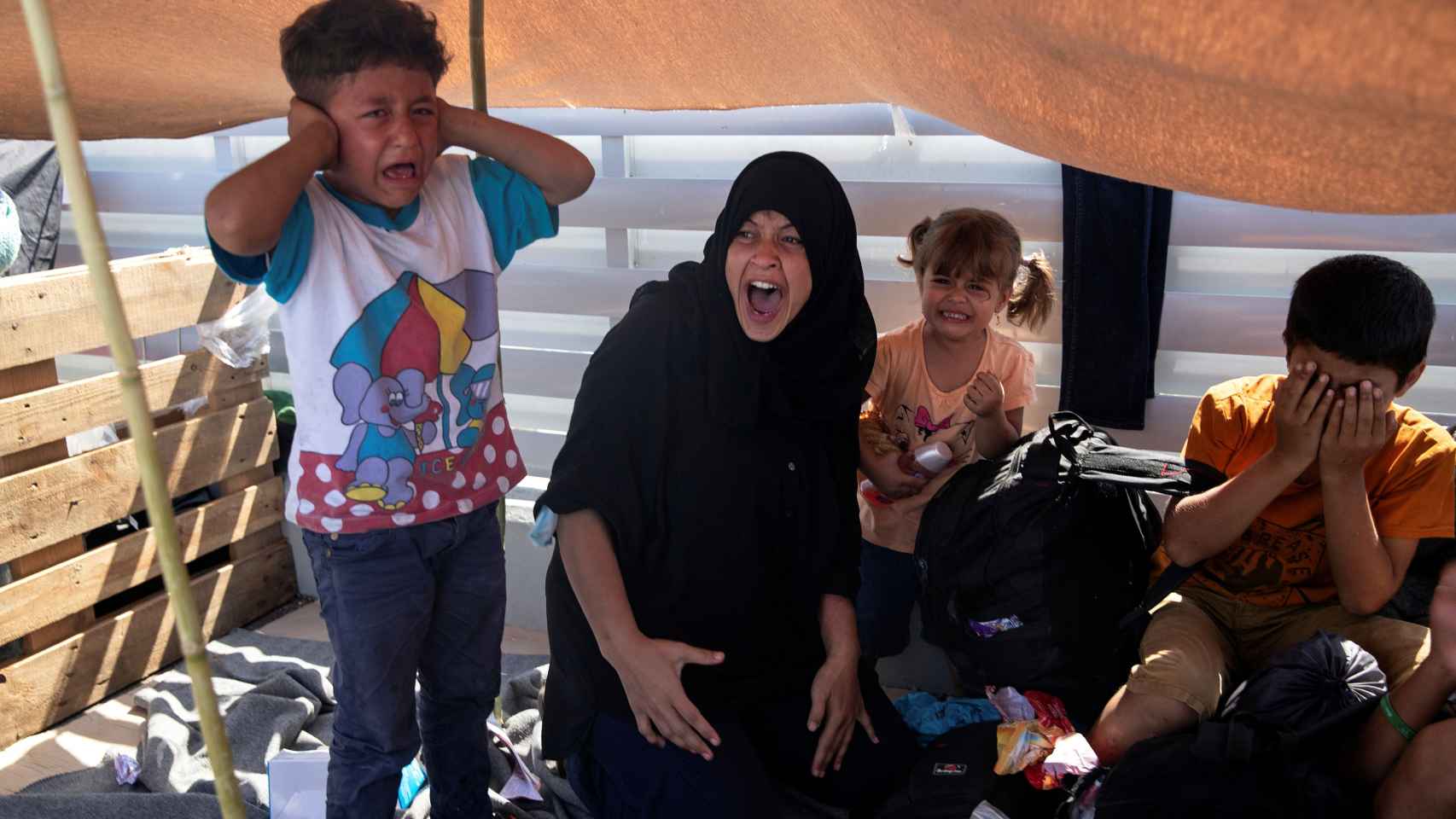 La crítica situación de los refugiados de Moria, en imágenes