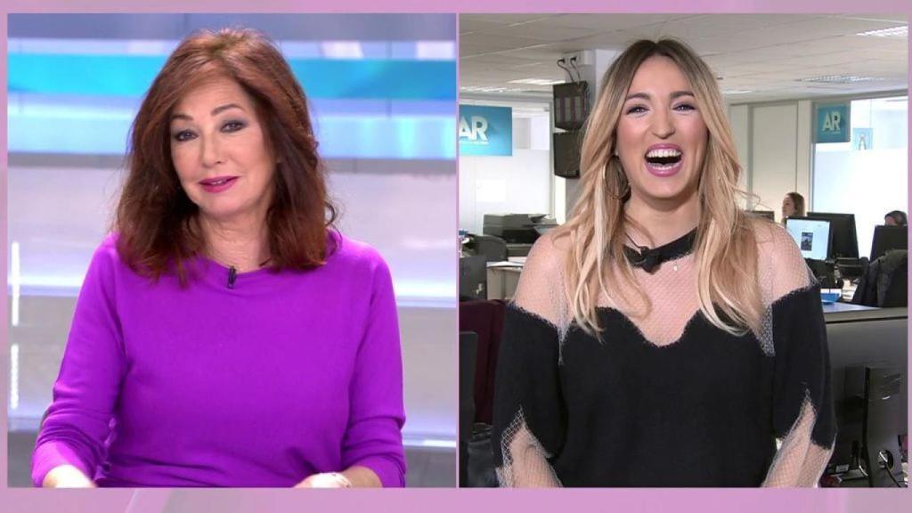 Marta Riesco en una conexión para 'El programa de Ana Rosa'.
