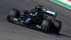 Lewis Hamilton, durante el Gran Premio de la Toscana de Fórmula 1 en Mugello