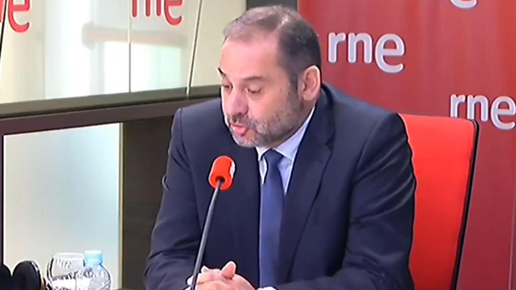 Ábalos en entrevista a RNE.