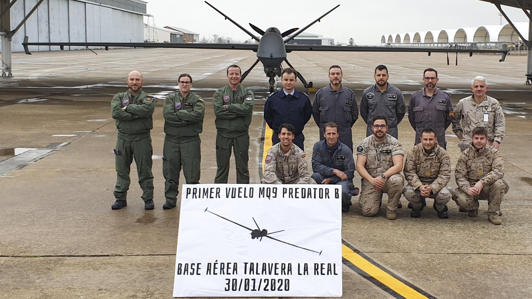 Equipo de vuelo del Predator B