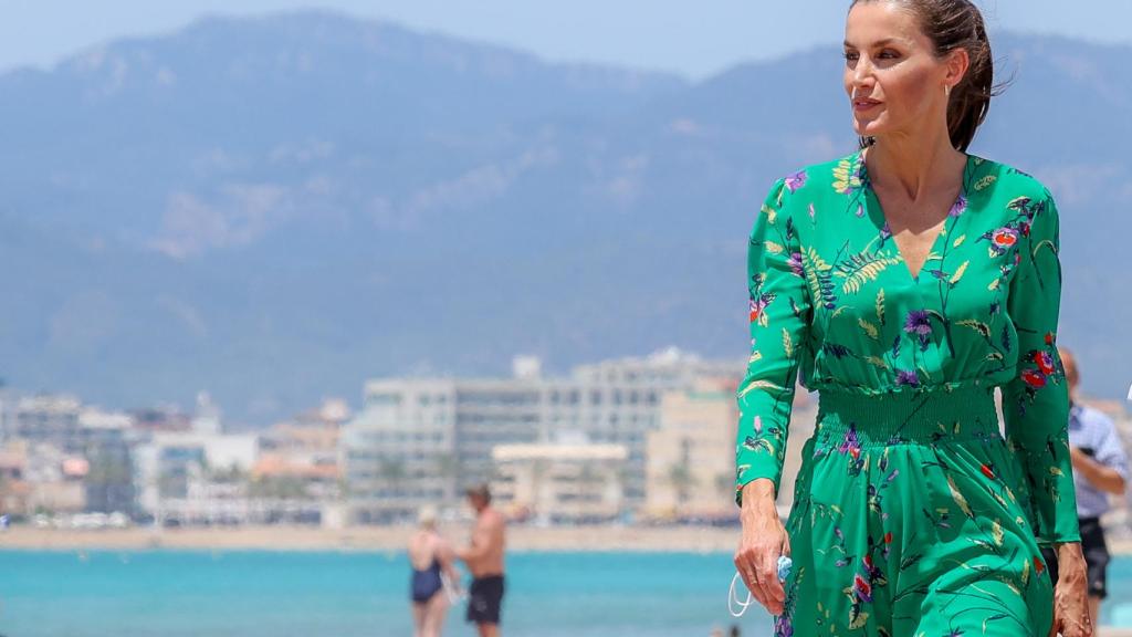 La reina Letizia en Palma de Mallorca el pasado mes de julio.