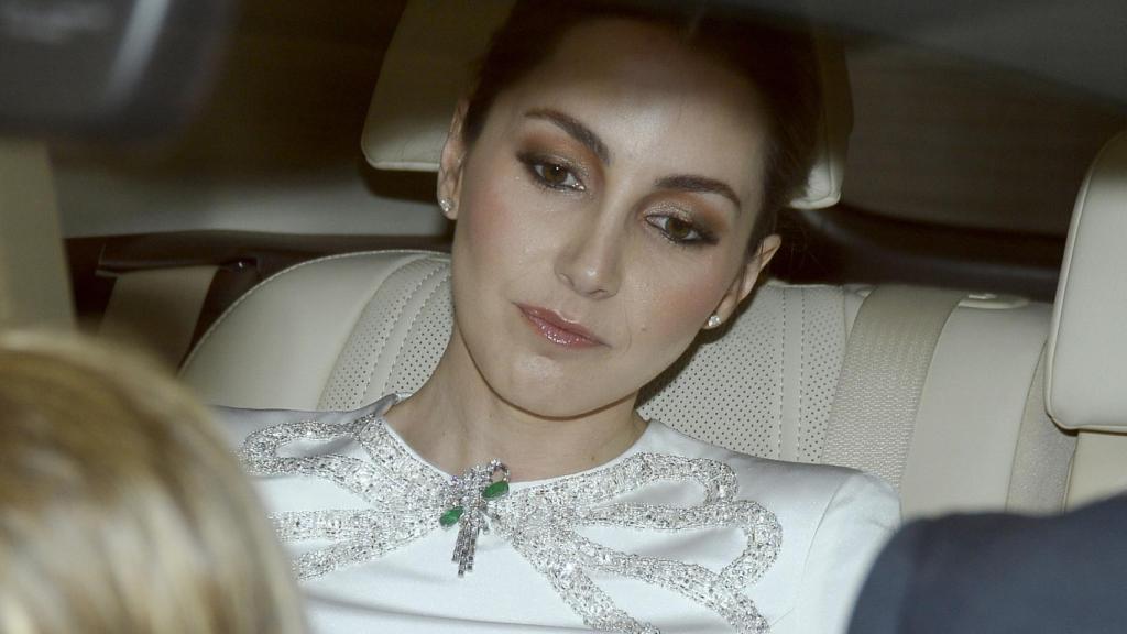 Alejandra Romero Suárez, el día de su boda con Pedro Armas.