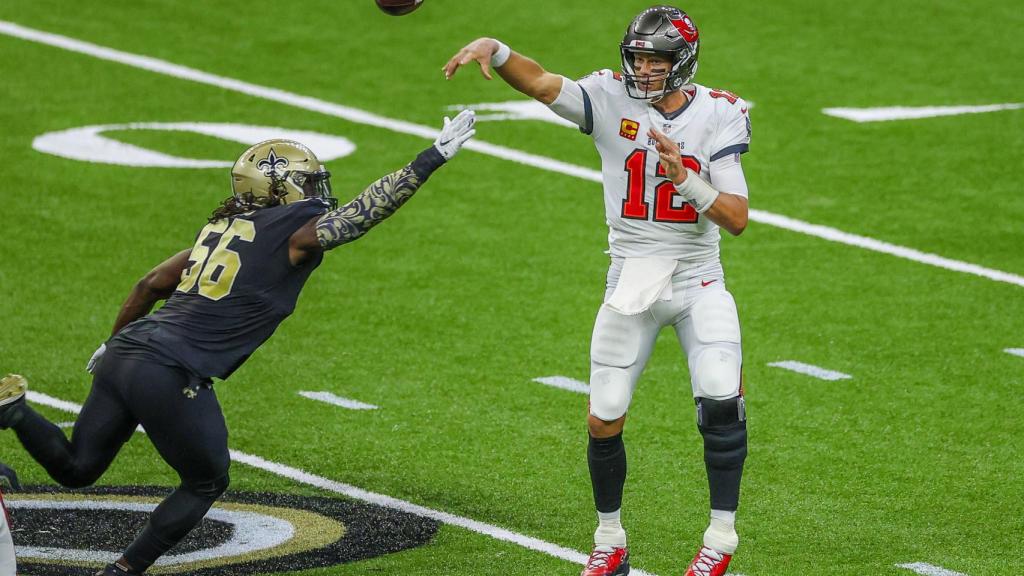 Tom Brady, en el primer partido con los Tampa Bay Buccaneers