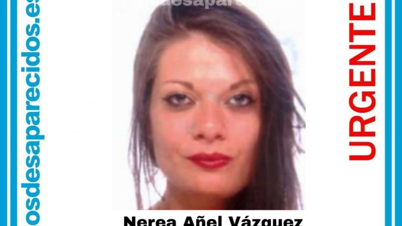 La joven encontrada muerta en Ourense este domingo podría ser Nerea Añel, desaparecida a principios de año